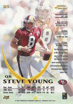 1997 Action Packed - First Impressions #25 Steve Young Back
