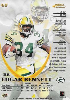 1997 Action Packed - First Impressions #62 Edgar Bennett Back