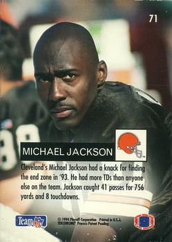 1994 Playoff #71 Michael Jackson Back