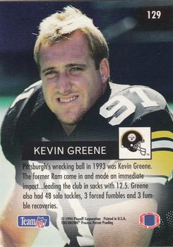 1994 Playoff #129 Kevin Greene Back