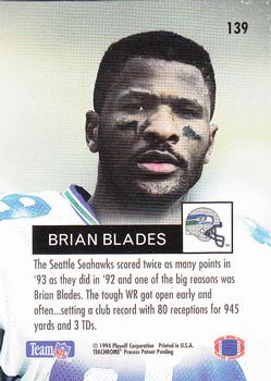 1994 Playoff #139 Brian Blades Back