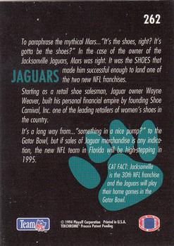 1994 Playoff #262 Jacksonville Jaguars Back