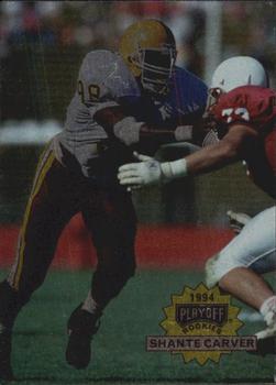 1994 Playoff #298 Shante Carver Front