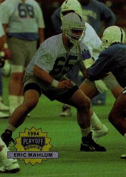 1994 Playoff #305 Eric Mahlum Front