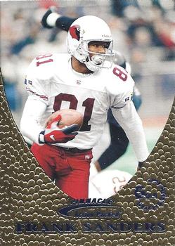 1997 Action Packed - Gold Impressions #21 Frank Sanders Front
