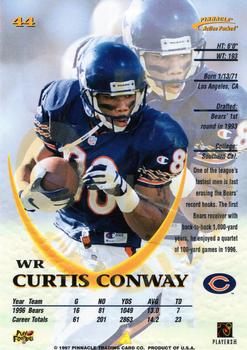 1997 Action Packed - Gold Impressions #44 Curtis Conway Back