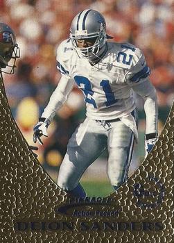 1997 Action Packed - Gold Impressions #51 Deion Sanders Front