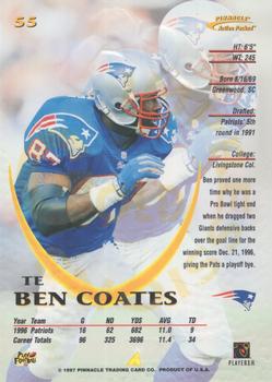 1997 Action Packed - Gold Impressions #55 Ben Coates Back