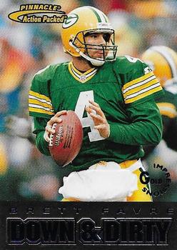 1997 Action Packed - Gold Impressions #111 Brett Favre Front