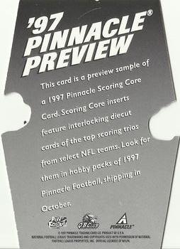 1997 Action Packed - Pinnacle Scoring Core Preview #7 John Elway Back