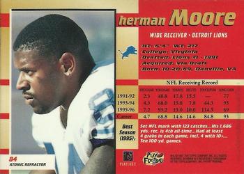 1997 Bowman's Best - Atomic Refractors #84 Herman Moore Back