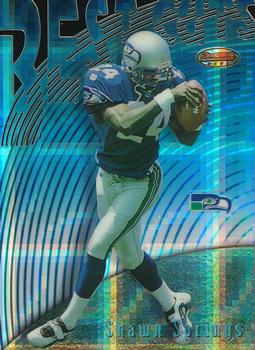 1997 Bowman's Best - Cuts Atomic Refractors #BC6 Shawn Springs Front