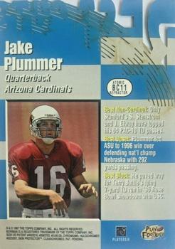 1997 Bowman's Best - Cuts Atomic Refractors #BC11 Jake Plummer Back