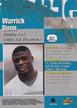 1997 Bowman's Best - Cuts Refractors #BC7 Warrick Dunn Back