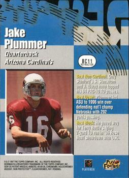1997 Bowman's Best - Cuts Refractors #BC11 Jake Plummer Back