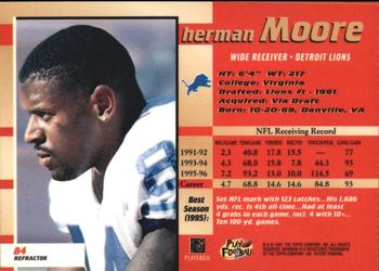 1997 Bowman's Best - Refractors #84 Herman Moore Back