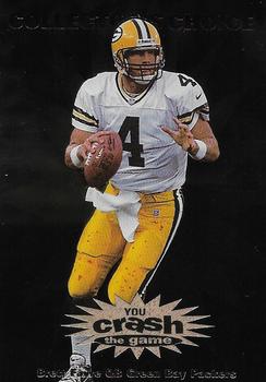 1997 Collector's Choice - You Crash the Game Enhanced Exchange #CR4 Brett Favre Front
