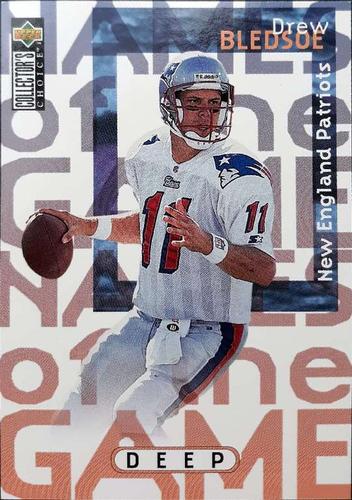 1997 Collector's Choice - Names of the Game 3x5 #8 Drew Bledsoe Front