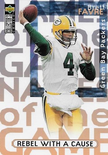 1997 Collector's Choice - Names of the Game 5X7 #1 Brett Favre Front