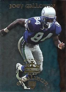 1997 Collector's Edge Supreme Season Review - Collector's Edge Excalibur 22K Knights Supreme Edge #11 Joey Galloway Front