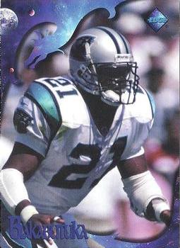 1997 Collector's Edge Excalibur - Non-Foil Parallel #18 Tim Biakabutuka Front