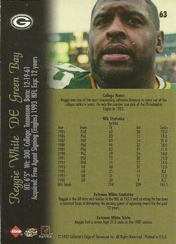 1997 Collector's Edge Extreme - 50-Point #63 Reggie White Back