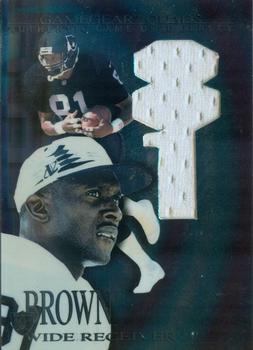 1997 Collector's Edge Extreme - Game Gear Quads #4 Tim Brown Front