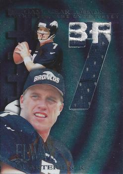 1997 Collector's Edge Extreme - Game Gear Quads #10 John Elway Front
