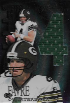 1997 Collector's Edge Extreme - Game Gear Quads #11 Brett Favre Front