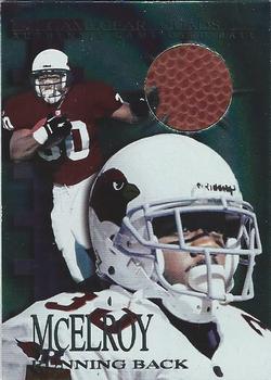 1997 Collector's Edge Extreme - Game Gear Quads #14 Leeland McElroy Front