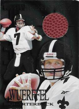 1997 Collector's Edge Extreme - Game Gear Quads #18 Danny Wuerffel Front
