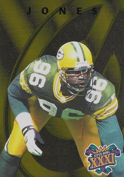 1997 Collector's Edge Masters - Packers Super Bowl XXXI Gold R #7 Sean Jones Front
