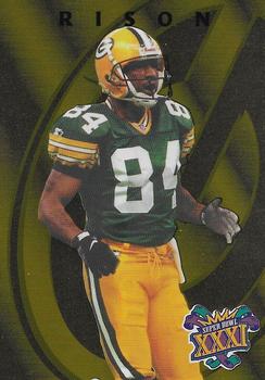 1997 Collector's Edge Masters - Packers Super Bowl XXXI Gold R #15 Andre Rison Front
