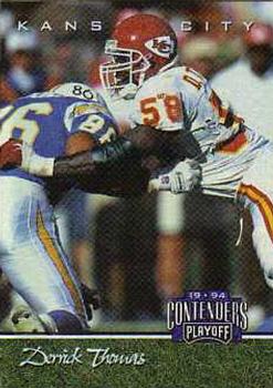 1994 Playoff Contenders #77 Derrick Thomas Front