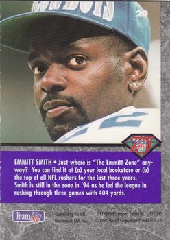 1994 Playoff Contenders #20 Emmitt Smith Back