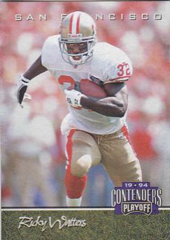 1994 Playoff Contenders #52 Ricky Watters Front