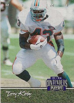 1994 Playoff Contenders #57 Terry Kirby Front