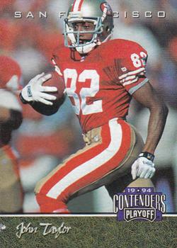 1994 Playoff Contenders #62 John Taylor Front