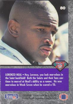 1994 Playoff Contenders #80 Lorenzo Neal Back