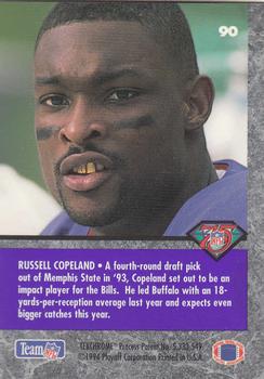 1994 Playoff Contenders #90 Russell Copeland Back
