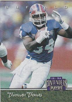 1994 Playoff Contenders #93 Thurman Thomas Front