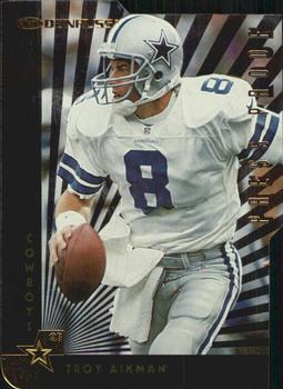 1997 Donruss - Press Proofs Gold Die Cuts #10 Troy Aikman Front