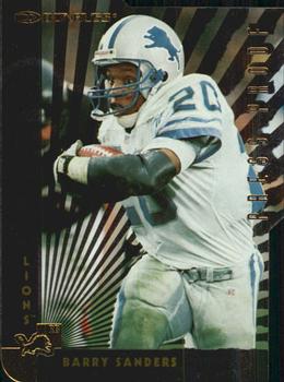 1997 Donruss - Press Proofs Gold Die Cuts #11 Barry Sanders Front