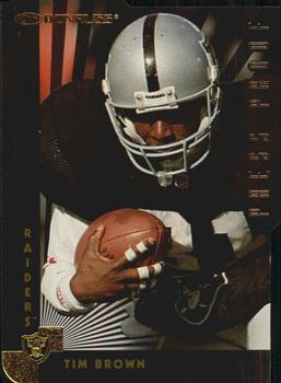 1997 Donruss - Press Proofs Gold Die Cuts #49 Tim Brown Front