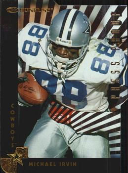 1997 Donruss - Press Proofs Gold Die Cuts #51 Michael Irvin Front