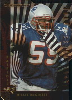 1997 Donruss - Press Proofs Gold Die Cuts #89 Willie McGinest Front