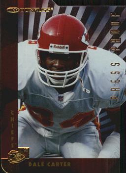 1997 Donruss - Press Proofs Gold Die Cuts #145 Dale Carter Front