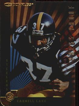 1997 Donruss - Press Proofs Gold Die Cuts #160 Carnell Lake Front