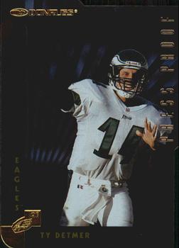 1997 Donruss - Press Proofs Gold Die Cuts #180 Ty Detmer Front