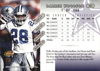 1997 Donruss - Press Proofs Silver #161 Darren Woodson Back